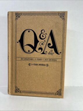 5-Year Journal Diary “Q & A a Day” Unused